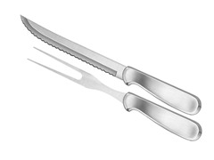 Ginsu 2-Piece Stainless Carving Set
