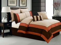 Aspen Hotel 8Pc Set-Beige-Queen