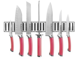 Ginsu Magnetic Strip Knife Set - Crimson