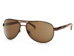 Light Brown/Brown Aviator 23 Sunglasses