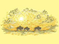 Buffalo Sunset