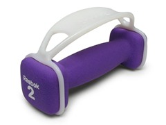 Reebok 2-Pound Neoprene Handled Dumbbell