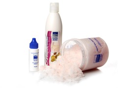 Sea Salt Scrub & Almond Lotion Gift Set