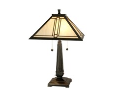 16 X 24.25 Tiffany Mission Table Lamp