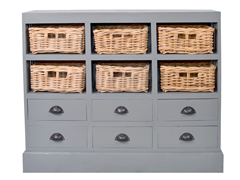 Nantucket Chest - Light Gray