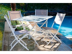 Miami 5-Piece Folding Dining Set