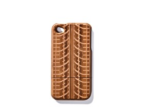 Bamboo Tire Tracks Cover for iPhone 4/4S