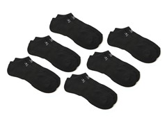 Fila No-Show Black Men's Socks, 6-Pack