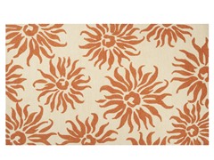 In/Outdoor Rugs Storm Burnt Orange