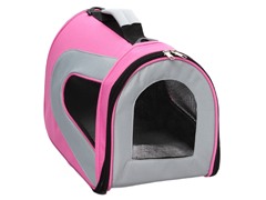 Pink Zippered Mesh Carrier