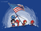Raising the flag