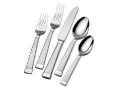 Mikasa 50pc 18/0 Flatware-Sierra Frost