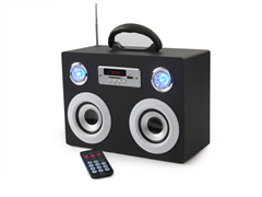 QFX Portable Media Speaker with Radio