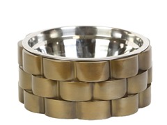 Tyson Recycled Aluminum Pet Bowl