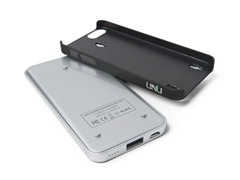 Ecopak iPhone 5 Battery Case - Slv/Blk
