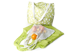 Good Kit 3 Grocery Bags  - Lime