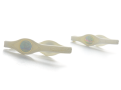 White Wristband 2-Pack