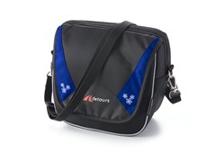 Metro Handlebar Bag - Black/Blue