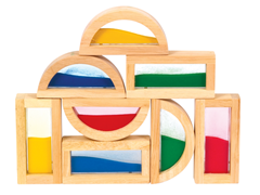 Rainbow Blocks - Sand