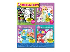 Mega 3-D 4 Pack Fashion Set