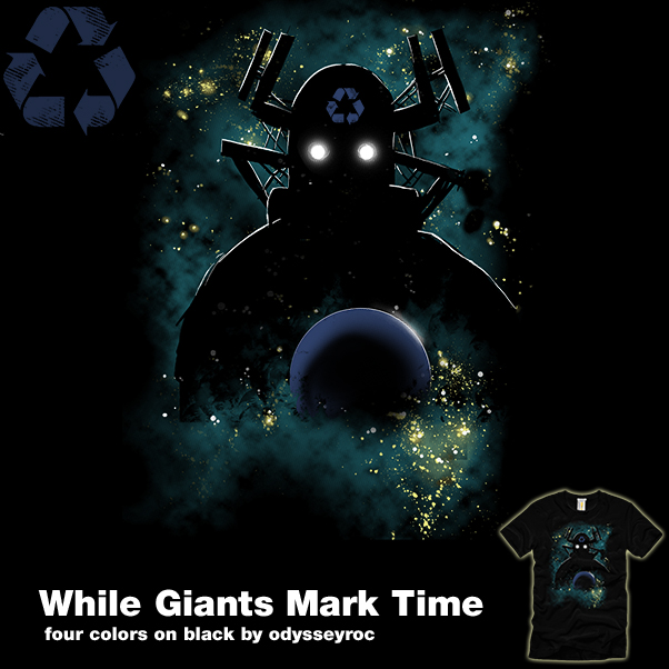 While Giants Mark Time