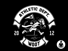 2012 Woot Athletic Dept Pullover Hoodie