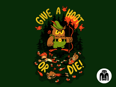 Hoot or Die! Zip-Up Hoodie