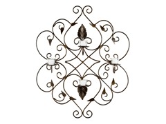 Metal Work Votive Wall Decor