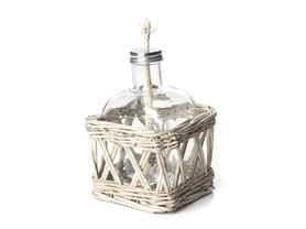 Willow 6.7" Oil Lantern with Wick