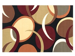 Elements Black Rug (2 Sizes)