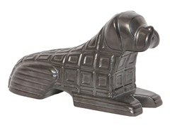 Boxer Figure with Gunmetal Finish