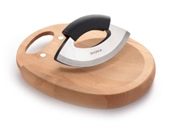 Mezzaluna & Cutting Board