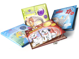 Disney Charm Book 4 Pack Bundle