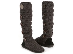 MUK LUKS® Marled Texture Stripe Boot-6