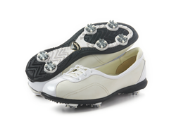 Women's Half Lace Shoes, White