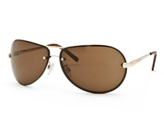 Gold/Brown Aviator 20 Sunglasses
