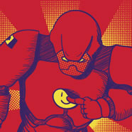 iron-on man iron-on man