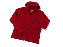 ALPS Women's Red Jersey Knit Hoodie