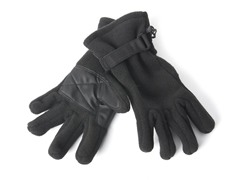 Fleece Gloves for Her - Black