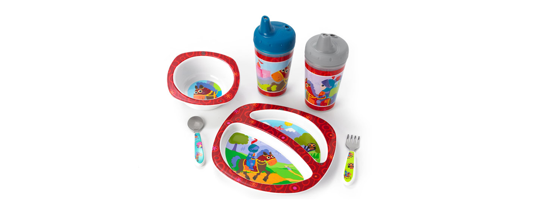 The First Years (6-Piece) Feeding Set 