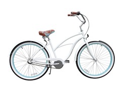 Women's BE 3-Speed, White/Blue