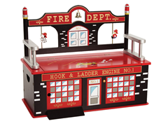 Fire Engine Toy Box