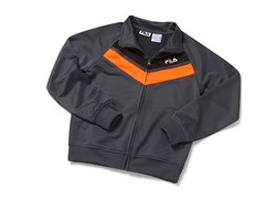 Boys Tricot Track Jacket - Iron