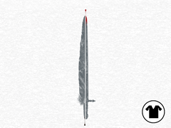 The Pen and The Sword V-Neck Tee