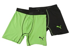 Black / Green Tech Boxer Brief - 2pk