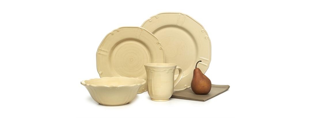 CorningWare Traditions 16-Piece Dinnerware Set with Stoneware Construction