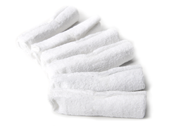 Wash Cloths (set of 6) White