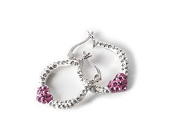 Heart Hoop Earrings