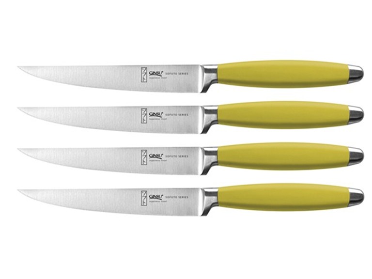 Ginsu 4-Piece Steak Knife Set - Wasabi