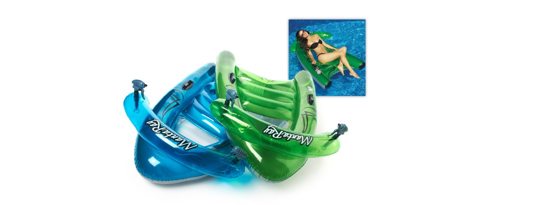 Manta Ray Dual Squirter Pool Set